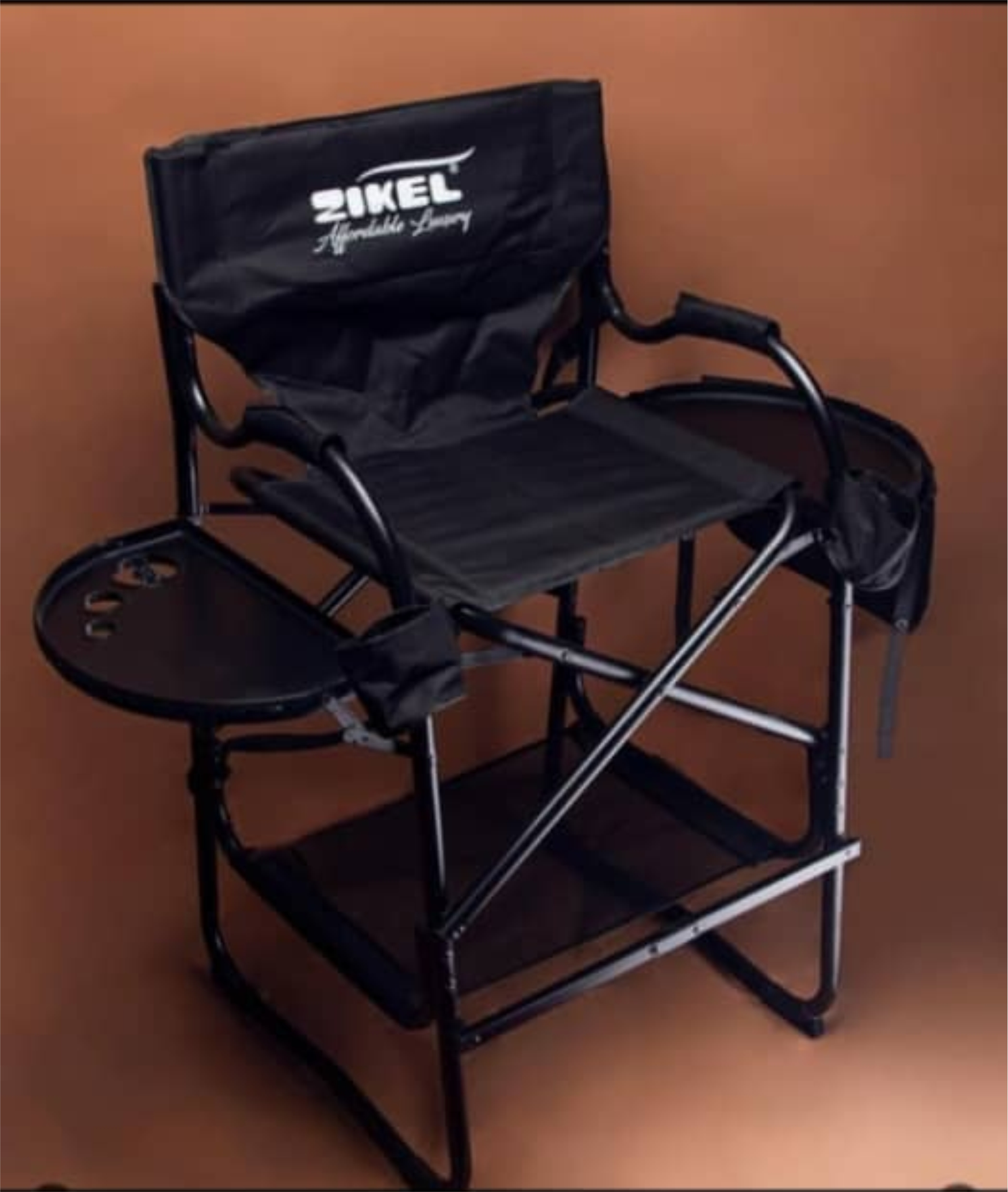 Double Tray Professional Makeup Chair